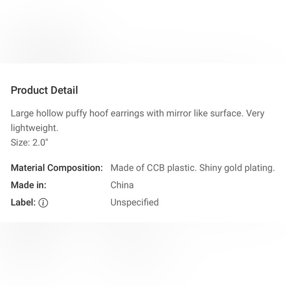 Silver plated shiny lightweight hollow earrings - Picture 5 of 5